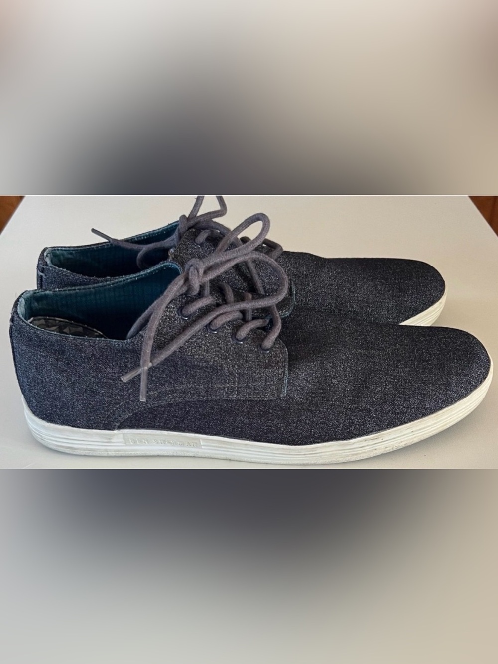 Ben Sherman Payton Oxford Canvas Lace Up Shoes 43/10